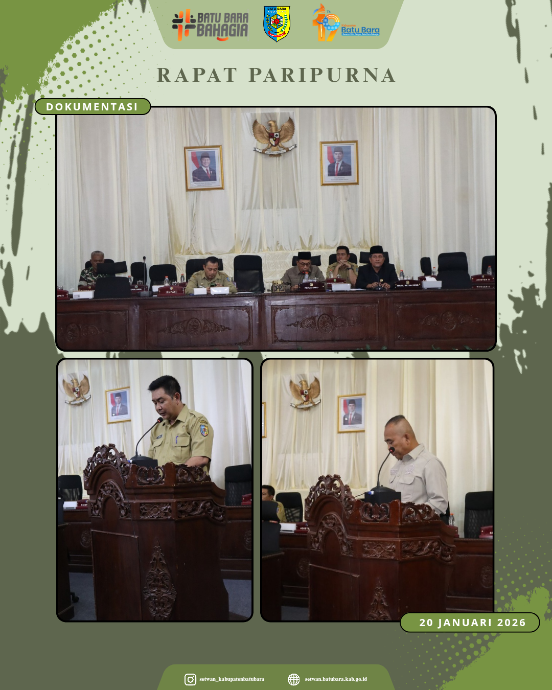 Rapat Paripurna Laporan Banggar Atas Evaluasi APBD TA. 2026